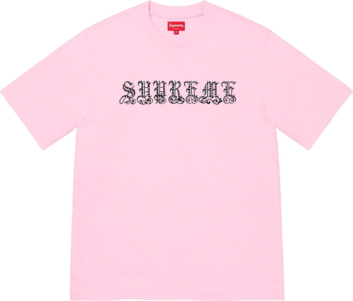 Old English Rhinestone S/S Top view 5